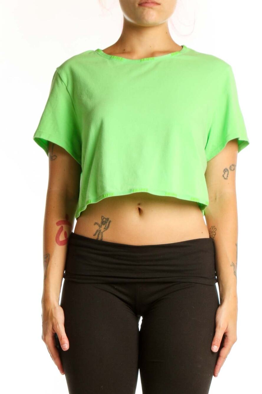 SKIMS Cotton Logo Super Cropped T-Shirt